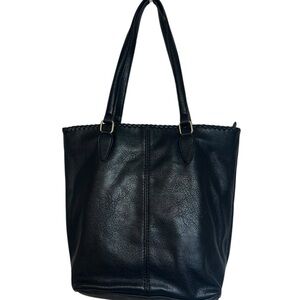 Antik Kraft Black Tote Bag